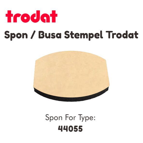

Spon/Busa/Bantalan Trodat Type 44055
