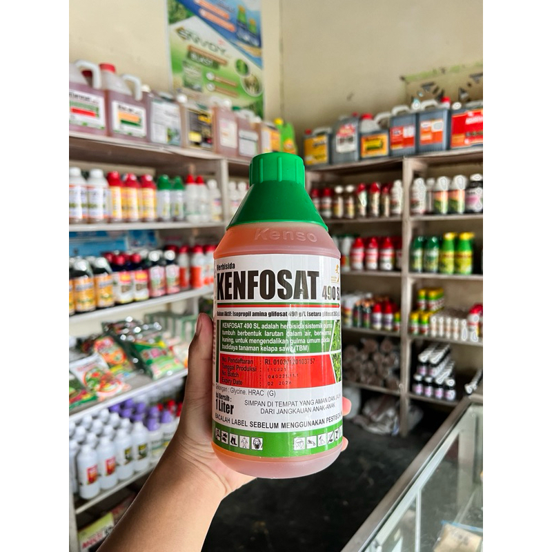 Herbisida KENFOSAT 490 SL (1 liter) | Herbisida Sistemik