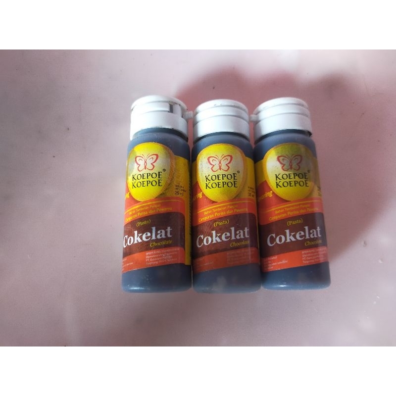 

Koepoe Koepoe Campuran Perisa dan Pewarna Coklat 25ml REJECT KEMASAN