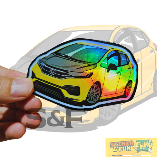 

Stiker Sticker Hollogram Laminasi HONDA JAZZ GK5 Vol 3