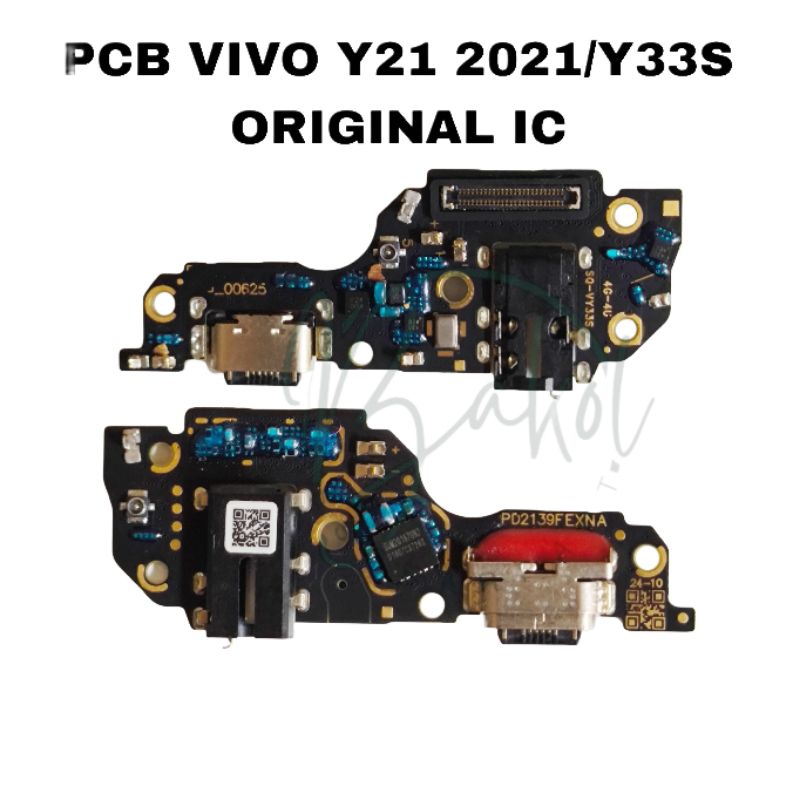 Papan Cas / Pcb Cas Vivo Y21 2021 / Y33s ORIGINAL