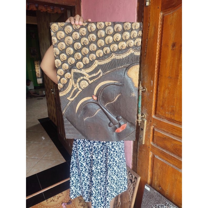 KAYU UKIR BUDHA