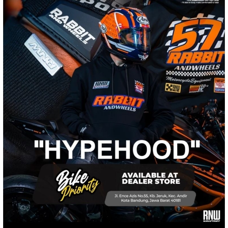 Rabbit And Wheels HYPEHOOD Premium Hoodie