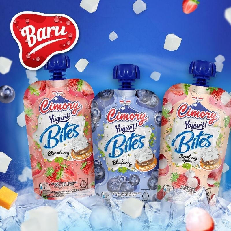 

Cimory Yoghurt Squeeze Bites 120G