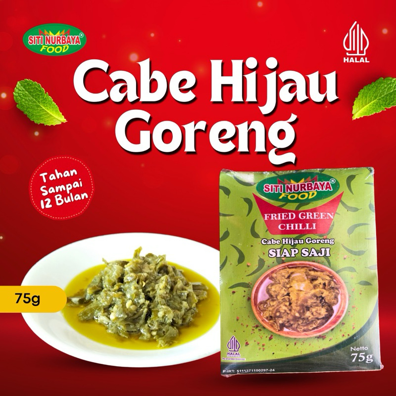 

Cabe Hijau Goreng Siti Nurbaya Food