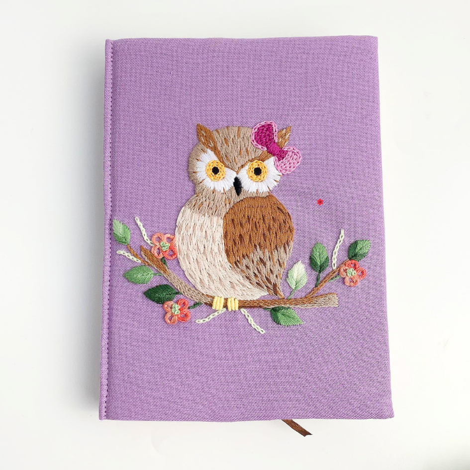 

OWL BOOK EMBROIDERY