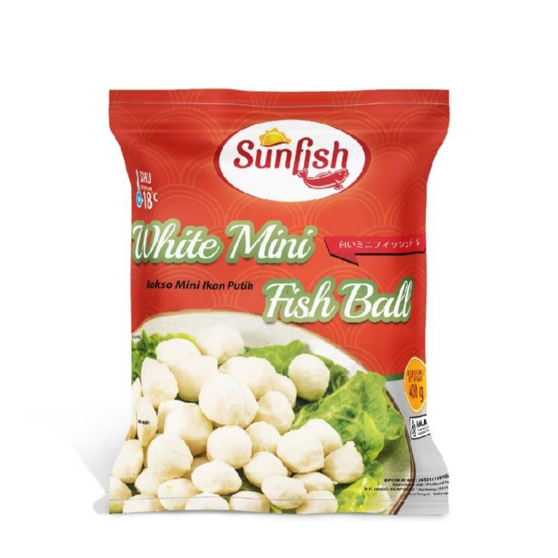 

SUNFISH WHITE MINI FISH BALL (S) 500GR