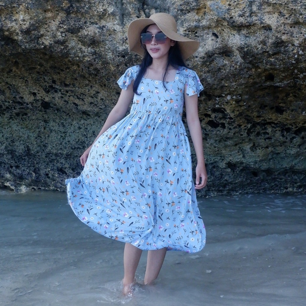 Shasea ootd pantai / Homedress Daster Moana Ootd Kekinian / Daster Kekinian Terbaru / Dress Korean S