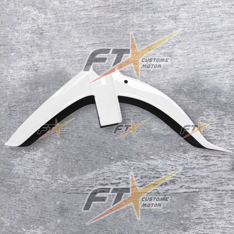 Spakbor Depan Yamaha Force One Warna Putih