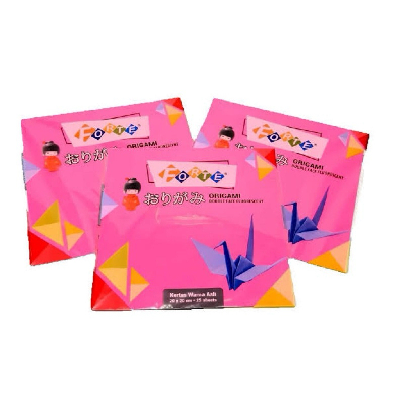 

GROSIR ORIGAMI FORTE 25x25 (min order 6 pcs )