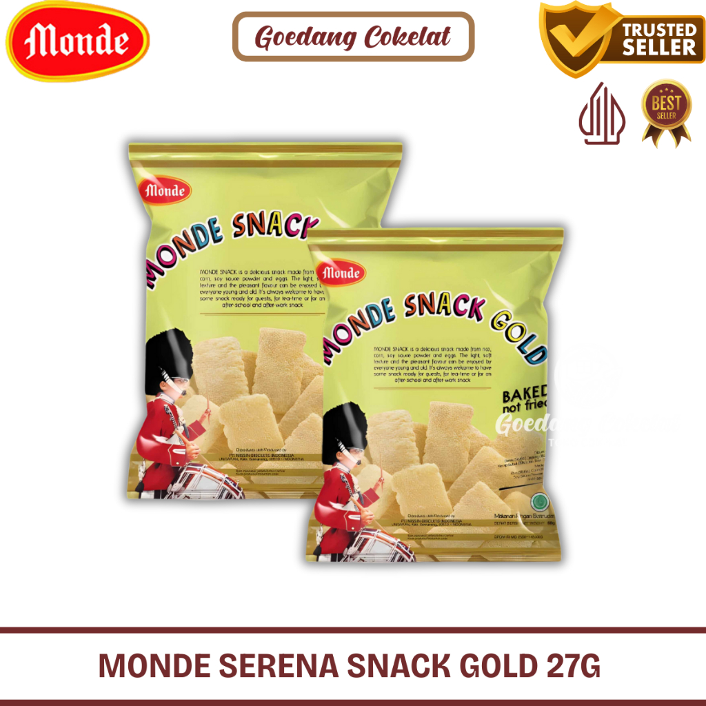 

Monde Serena Snack Gold Spicy 27 g Gram 27gr