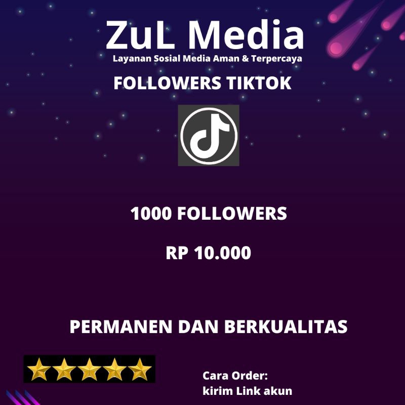 FOLLOWERS TIKTOK PERMANEN