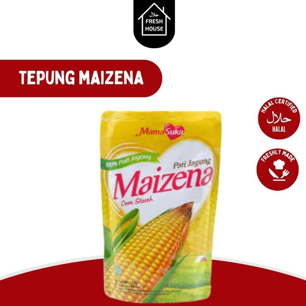 

TEPUNG MAIZENA / PATI JAGUNG / MAIZENA MAMASUKA 150G