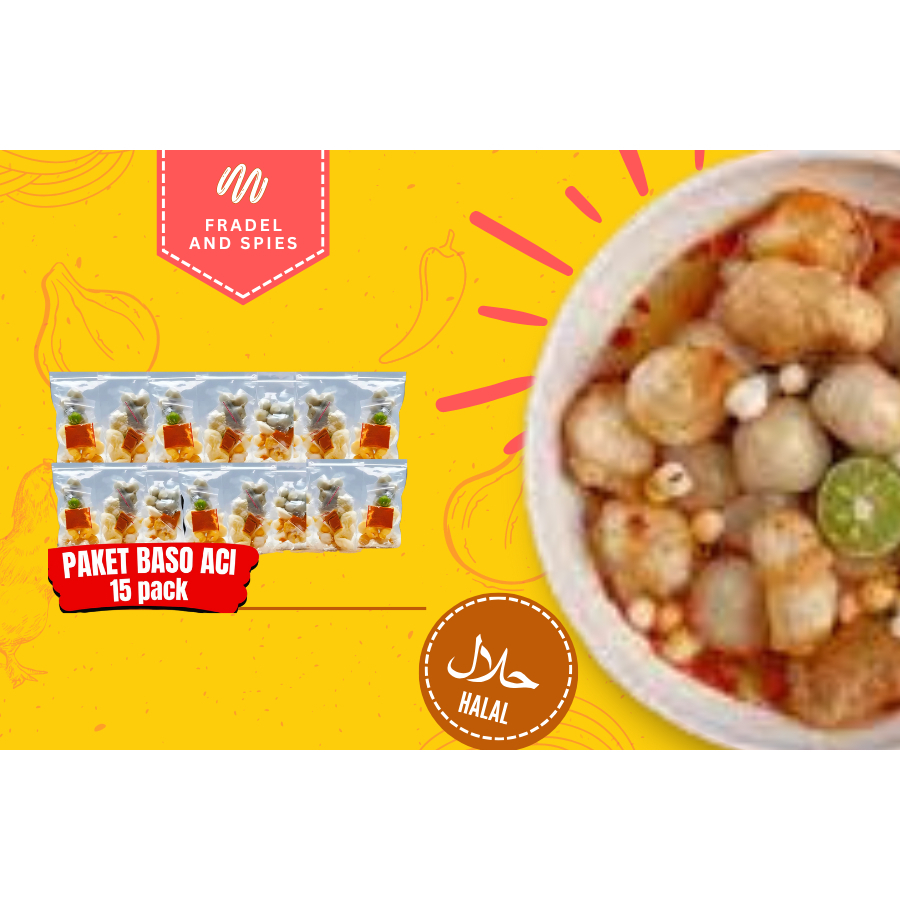 

paket 15 baso aci instan spesial