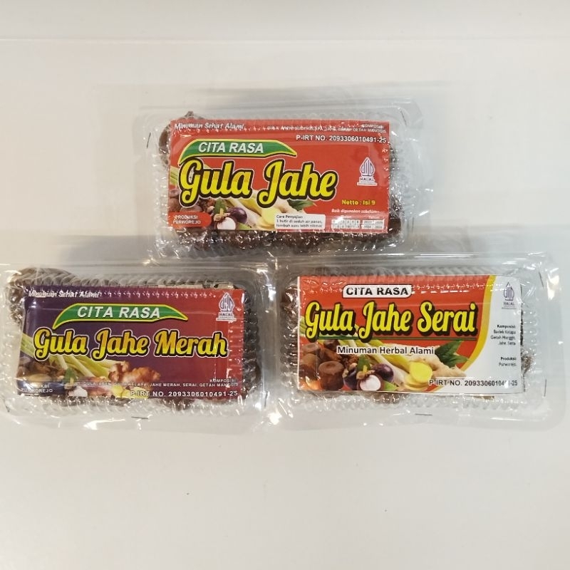 

Minuman gula jahe, gula jahe serai, gula jahe merah Cita Rasa/ Minuman herbal alami