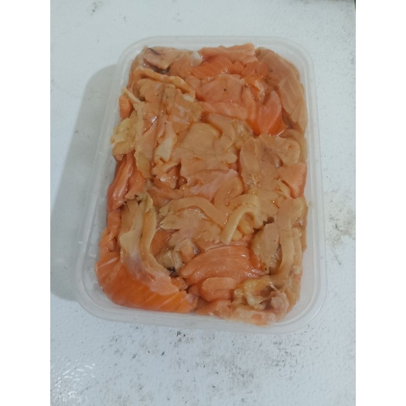 

iga salmon 1kg sudah cabut duri