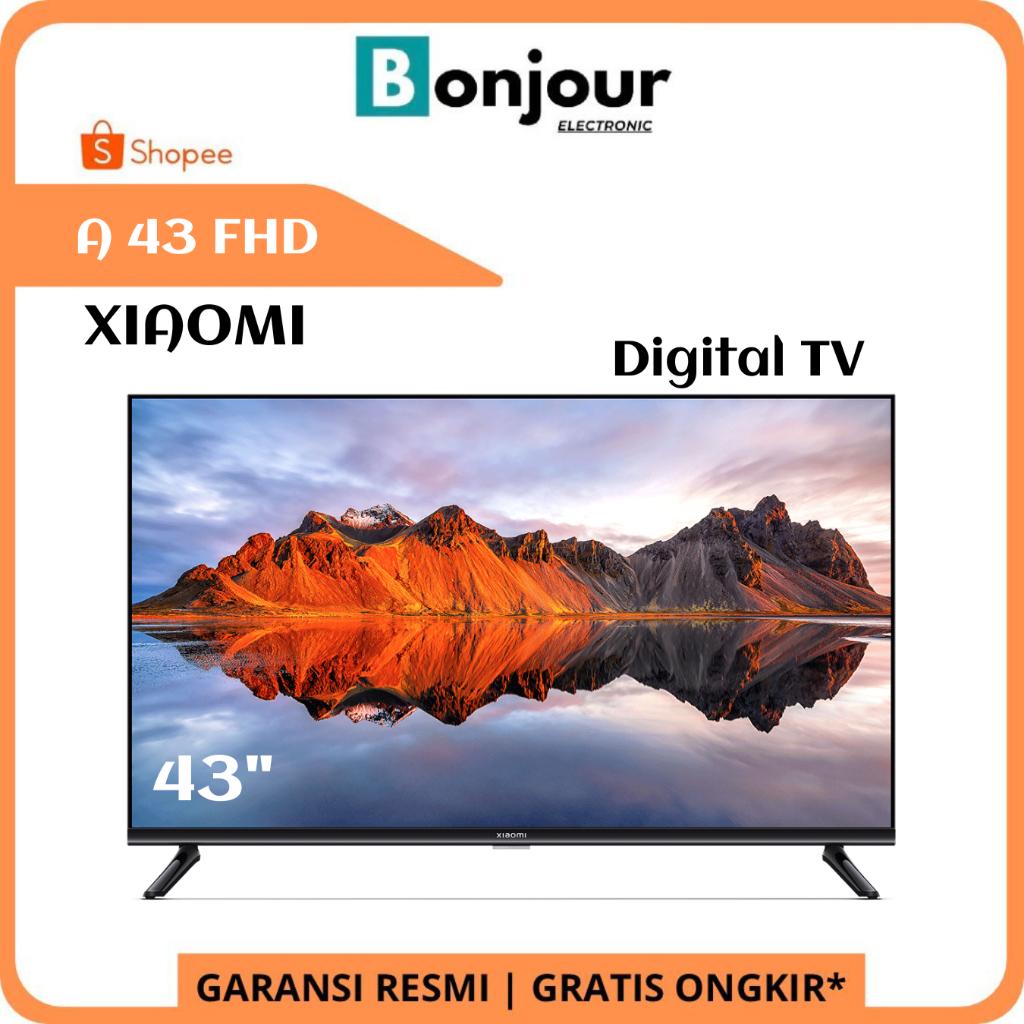 XIAOMI 43 Inch A FHD Google TV XIAOMI 43 A FHD Digital TV Xiaomi 43 Inci