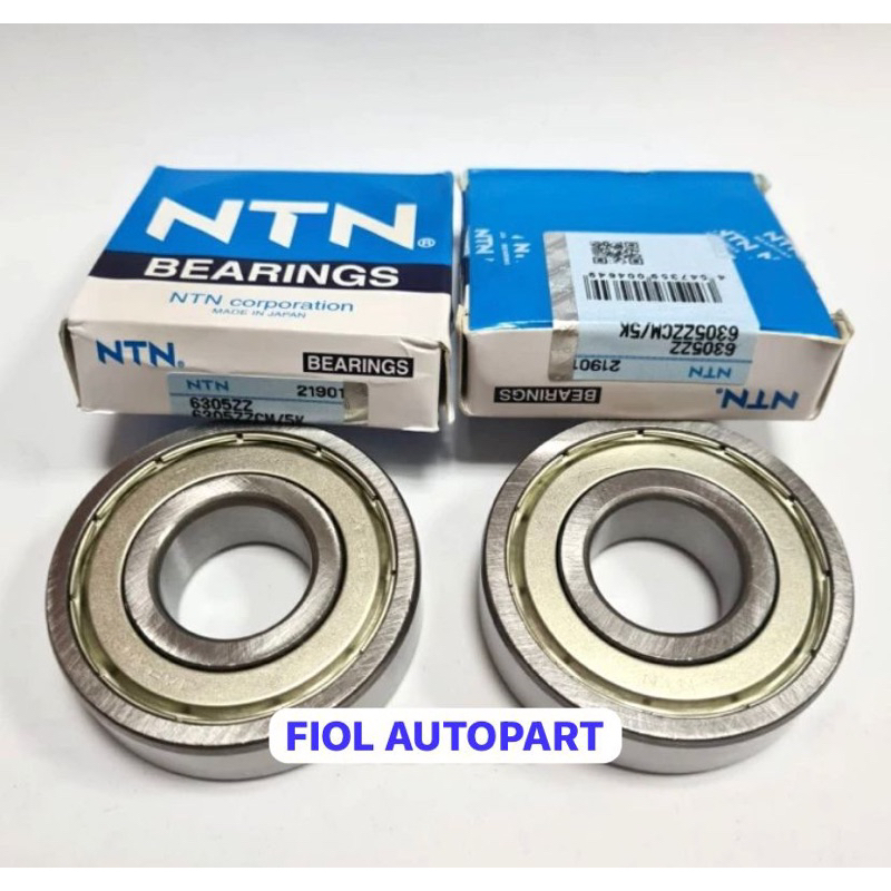 BEARING 6305ZZ / 6305 ZZ NTN TUTUP BESI