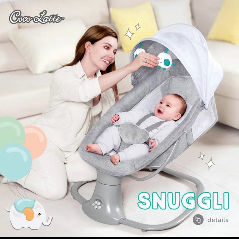 [preloved] Cocolatte swing snuggli light / bouncer