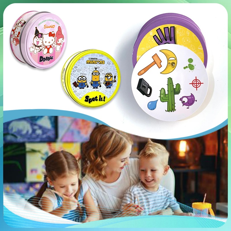 Game Card Spot It Spot It Card Game Dobble Board Game