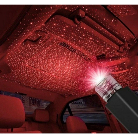 [OL] Lampu Dekorasi Interior Mobil Bintang Colokan USB / Lampu Mini LED Usb Lampu Langit Kabin Star 