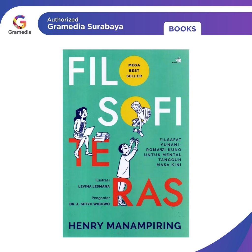 Gramedia Surabaya - Filosofi Teras HARD COVER
