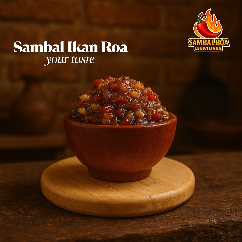 

Sambal BOA - Sambal Roa Asap Enak 120gram