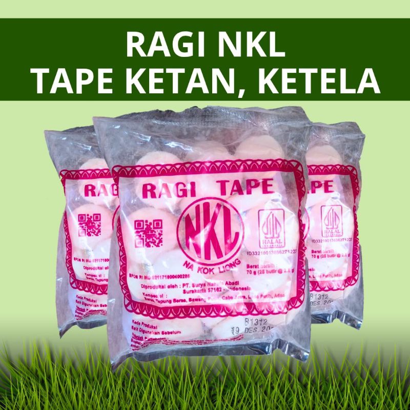 

(GROSIR) Ragi NKL Bahan Fermentasi Tape Ketan Ketela
