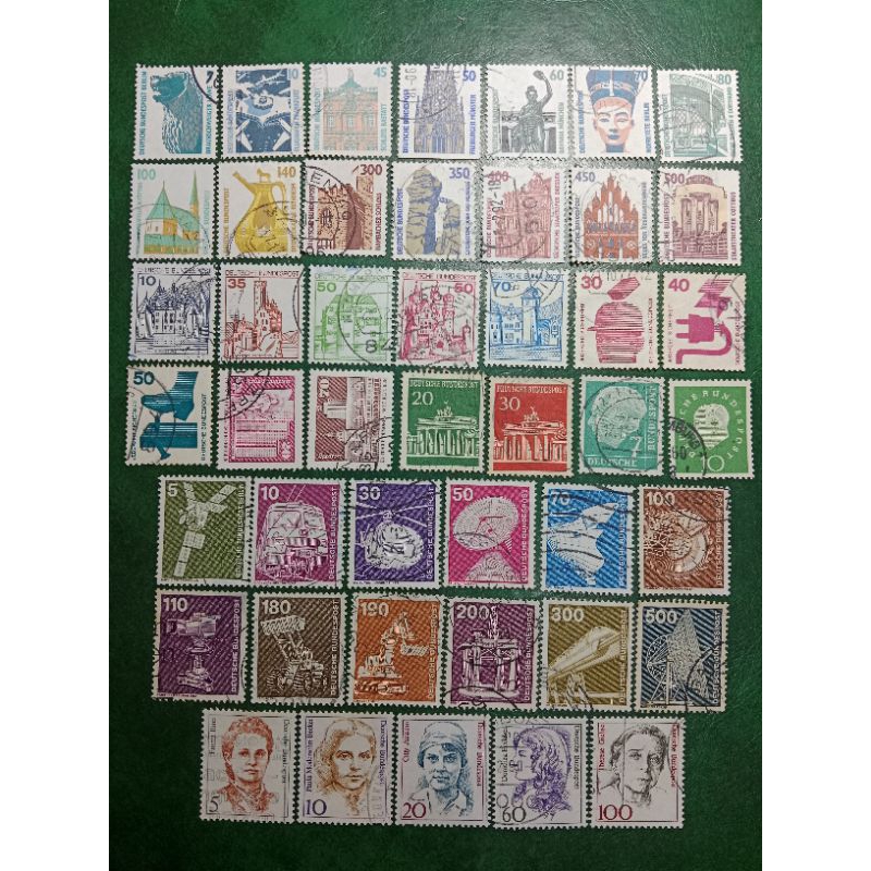 

Prangko Jerman 45 Pcs Campur Used