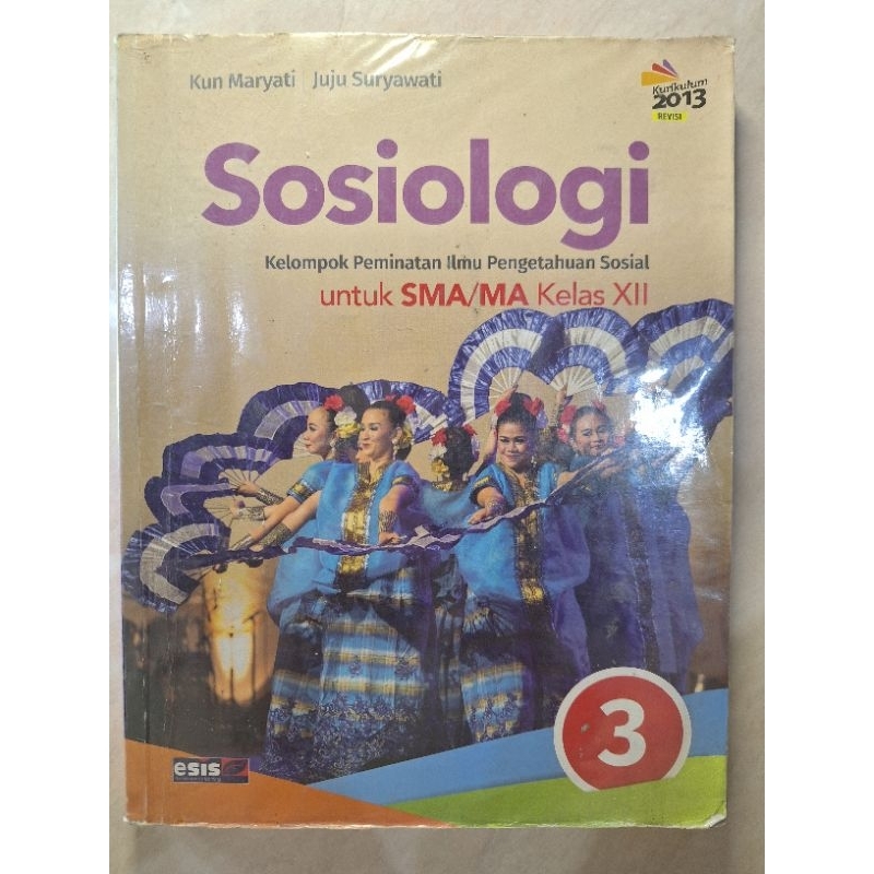 Buku Sosiologi / Kelas 12 / Esis / Kun Maryati - Bekas