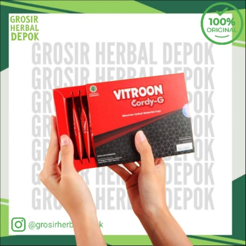 

Cordy-G Vitroon Original 100% 1 sachet - Minuman Serbuk Berperisa Kopi | Kopi Vitroon Cordy-G