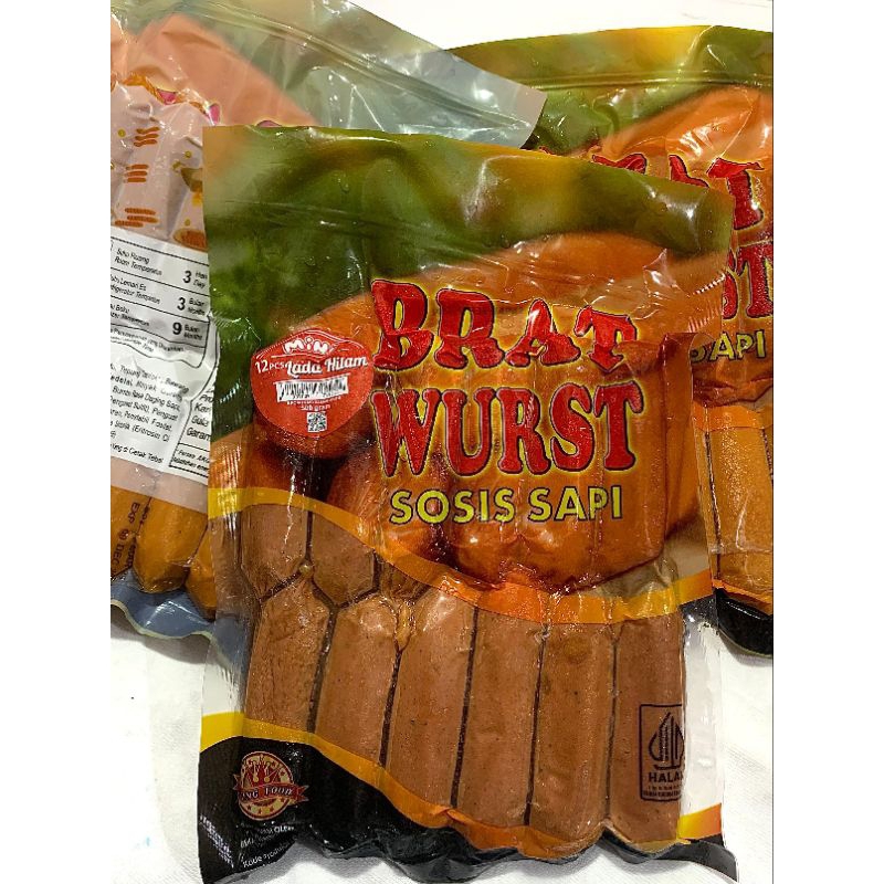 

Sosis Sapi Bratwurst mini King Food 500gr