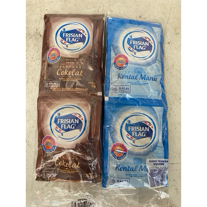 

[LM]Frisian Flag Susu Kental Manis (1 Pack Isi 6 Sachet X 38 Gr)