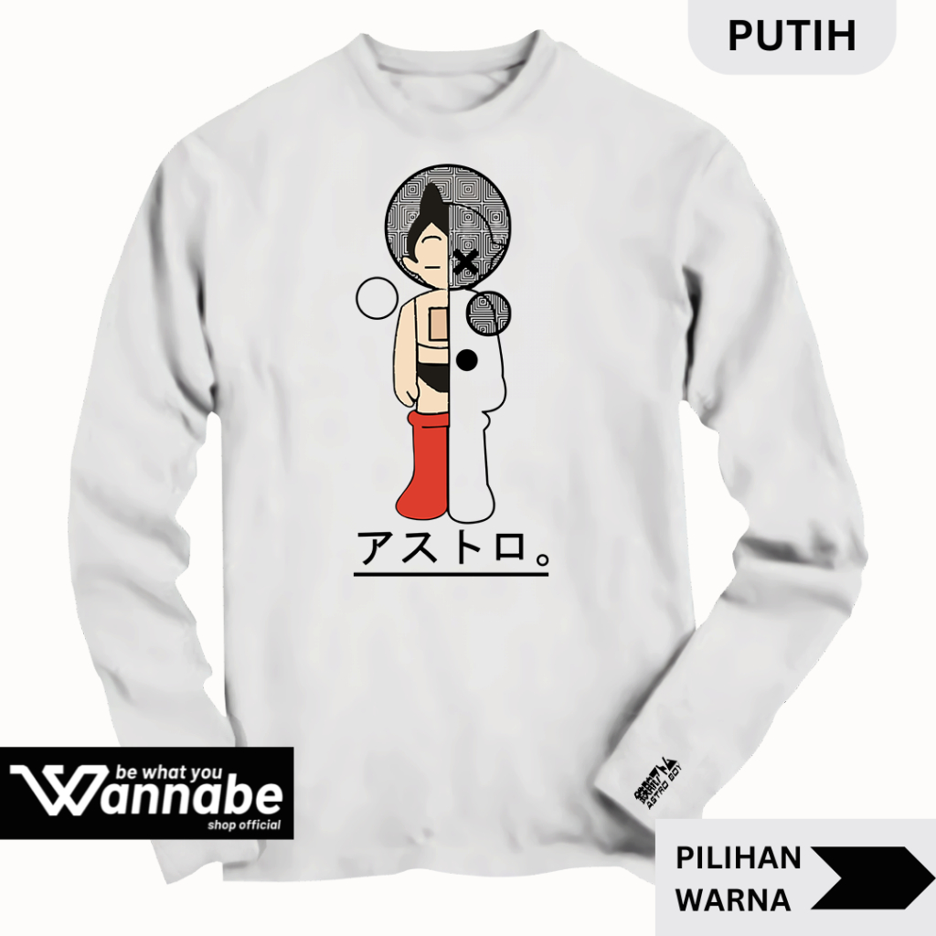 Kaos SUP3RH3RO JEPANG ASTROBOY 19 Kaos Dewasa Size S - 7XL BigSize Jumbo dan Kaos Anak Size XS - XL 