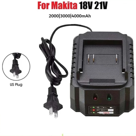 Charger Makita Lithium Bor 21V Charger Adaptor Casan Cas Baterai Cordless Nagawa Bor Impact Wrench K
