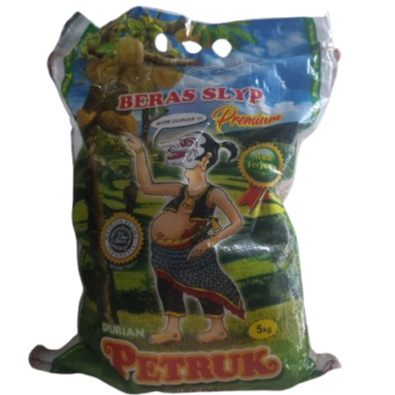 

Petruk Beras Slyp Premium Durian kemasan 5kg dan 10kg