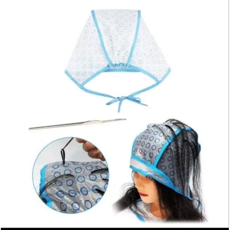 Topi Highlight Plastik Semir Cat Rambut