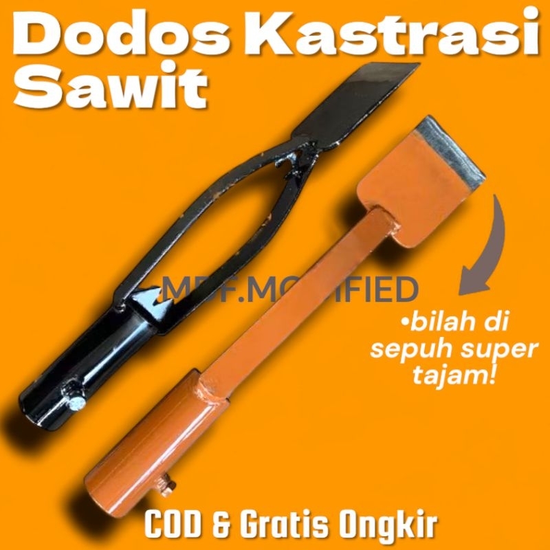 Dodos Kastrasi Sawit / Dodos Sawit / Alat Kastrasi Sawit Original / Alat Pencabut Sawit / Alat Perke