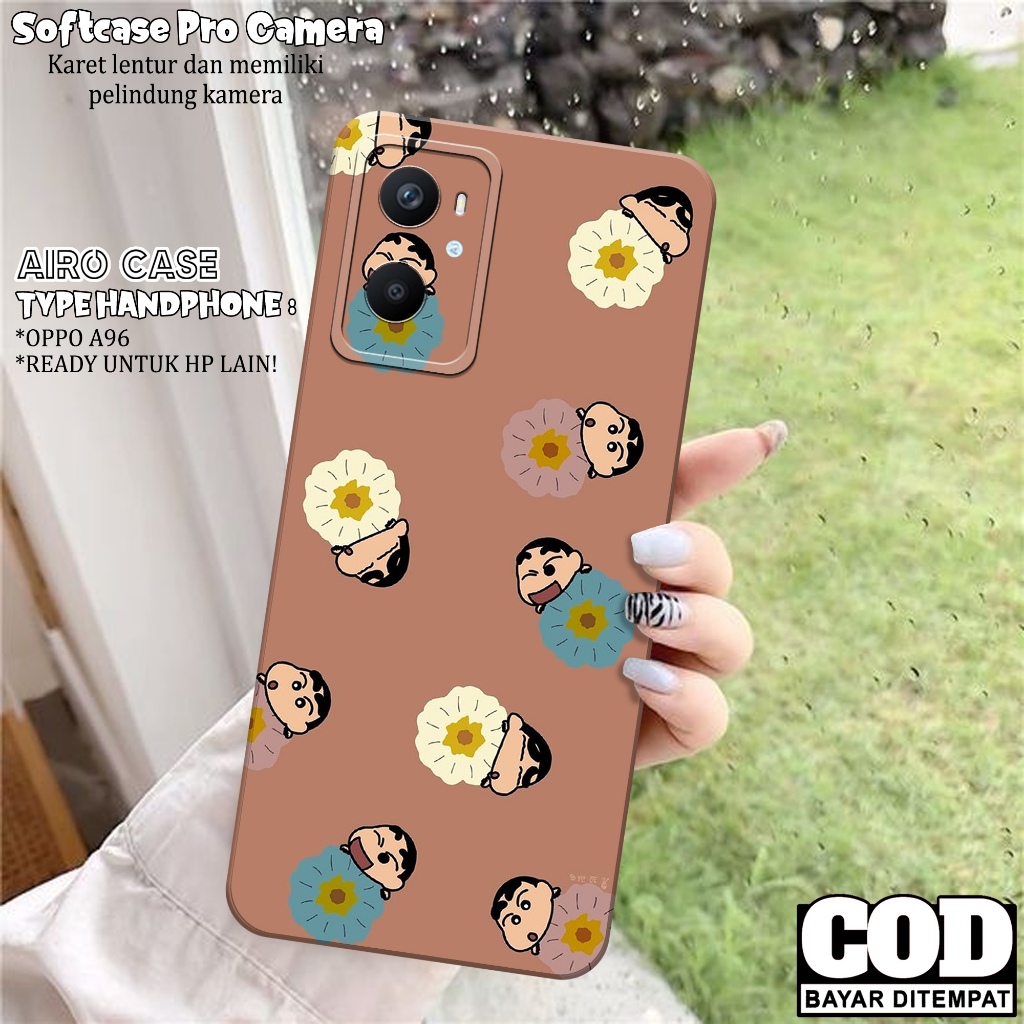 Case OPPO A96 - Softcase OPPO A96 - Fashion Case KARTUN - Casing OPPO A96 - Softcase Pro Camera - Tp