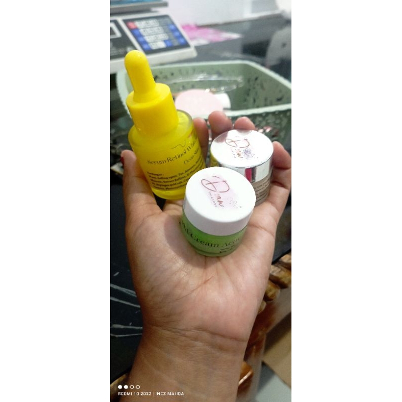 dean skincare paket acne (PRELOVED BUKAN BARU)