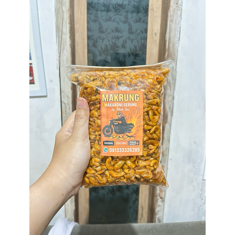 

Makaroni Gerung Mak Itin Khas Tasikmalaya Pedas Gurih 500gr