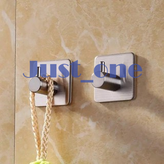 Hook Besi Dinding 3M Gantungan Stainless Dinding - Hook Besi Tempel Kuat