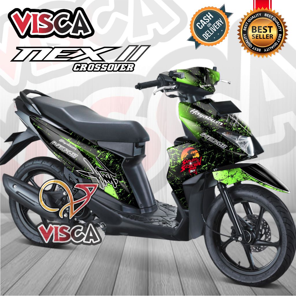 Decal Suzuki Nex 2 Full Body Stiker Motor Suzuki Nex Crossover Full Body Striping Suzuki Nex 2 HAYAB