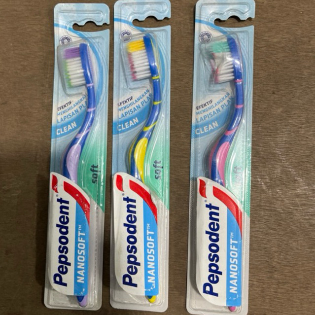 pepsodent sikat gigi nanosoft