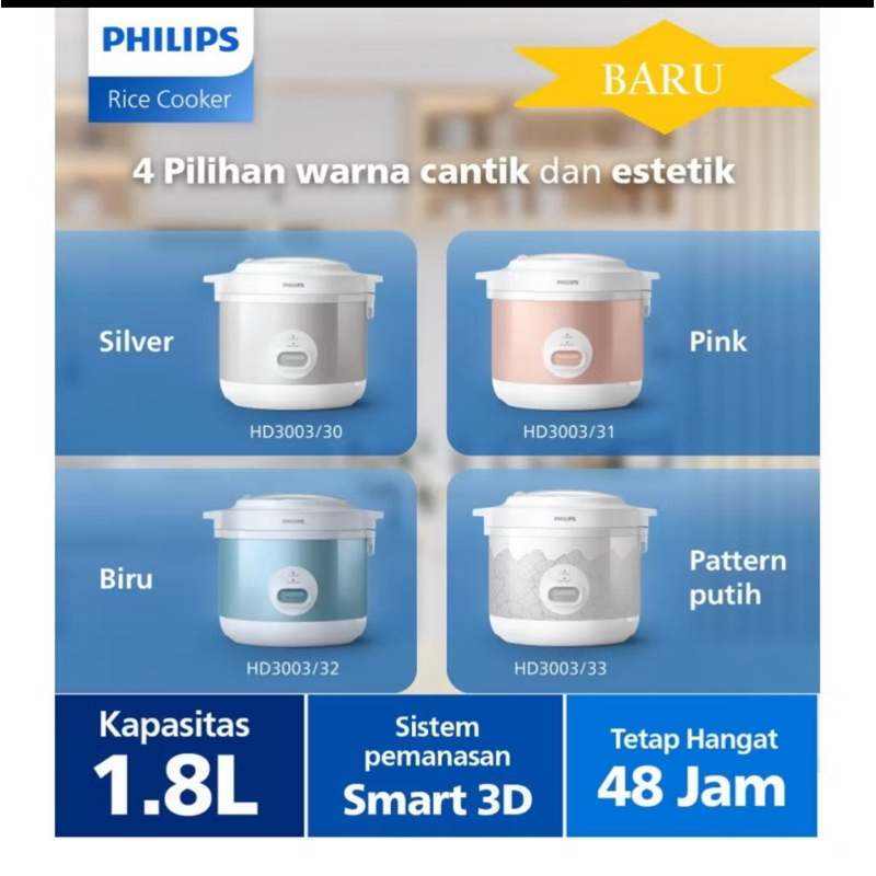 Philips HD 3003 Rice Cooker Magic com 1,8 liter