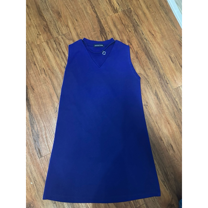 {PRELOVED} DRESS BIRU - Terusan Biru