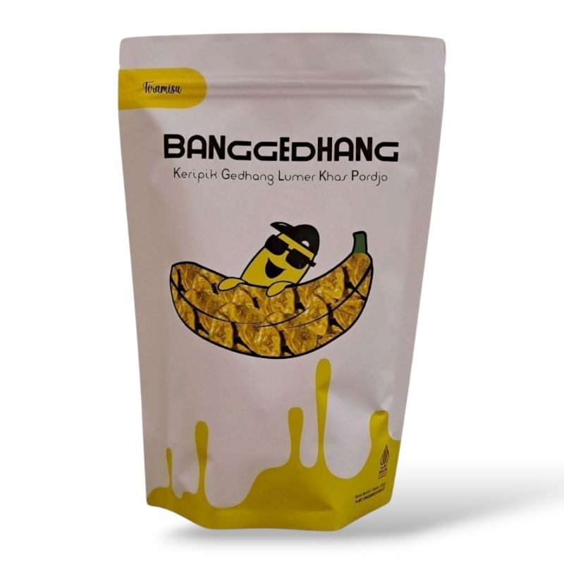 

Keripik Pisang Lumer Tiramisu 200 gram