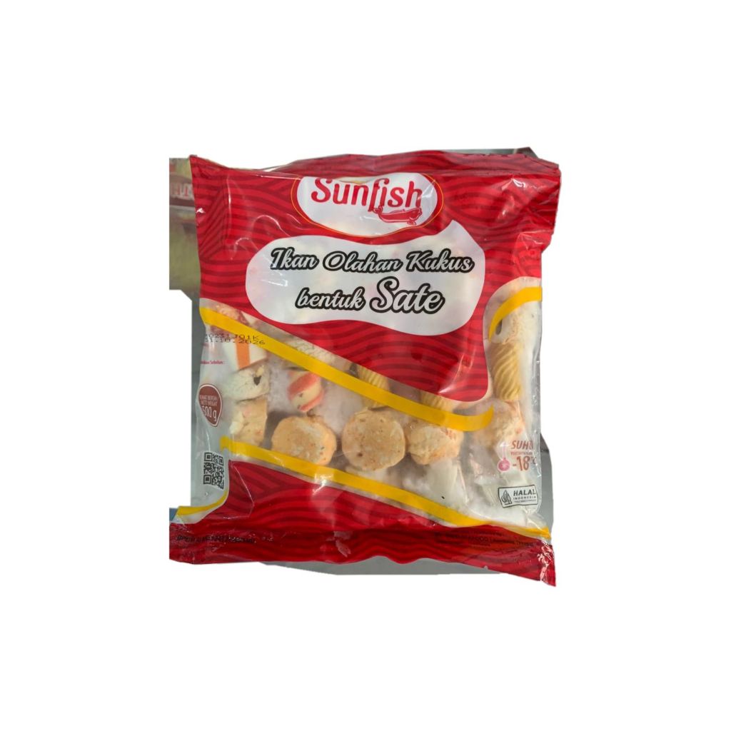 

SUNFISH IKAN OLAHAN BENTUK SATE 500GR