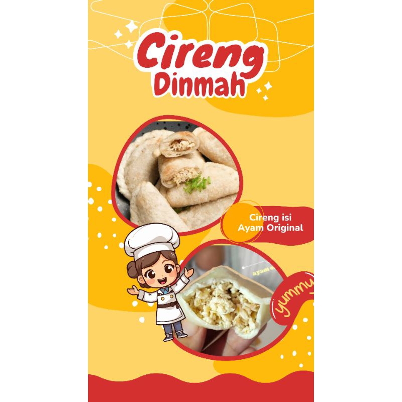 

DINMAH SNACK| CIRENG ISI AYAM ORIGINAL