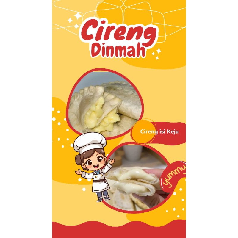 

DINMAH SNACK| CIRENG ISI KEJU
